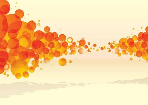 Bubble tastic citrus explode orange bubble explode with subtle background ... Foto stock