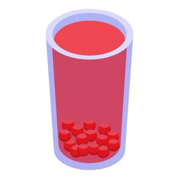 Bubble tea cup being prepared with tapioca pearls Stock Illustration