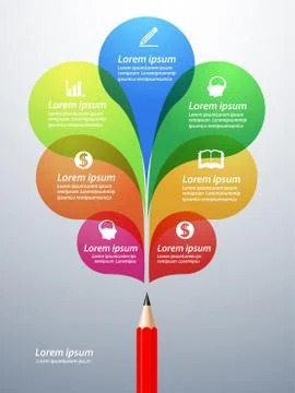 Bubble template Stock Illustration