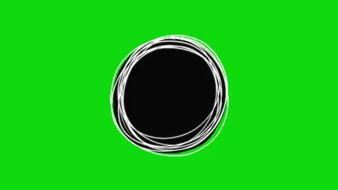 Bubble text on green background 動画素材 330217010