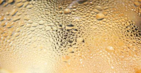 Bubble texture of water. Bubbles from steam close up. Stock Photos