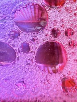 Bubble textures Stock Photos