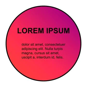 Bubble title shape, banner geometric design icon,  modern frame vector illust Stock Illustration