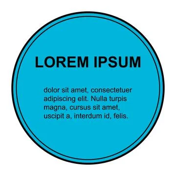 Bubble title shape, banner geometric design icon,  modern frame vector illust Stock Illustration