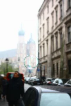 Bubble town Stock Photos