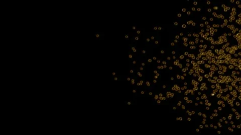 Bubble transition Stock Footage