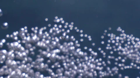 Bubble underwater ocean scenery of bubbles for backround textures Video stock 175779798