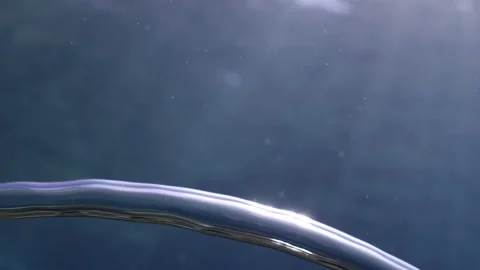 Bubble underwater ocean scenery of bubbles for backround textures Video stock 175780149
