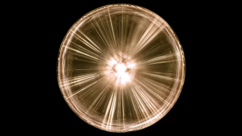 Bubble universe, going through a wormhole, Spooky UFO object, 스톡 동영상 241383684