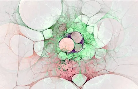 Bubble Universe Stockillustratie