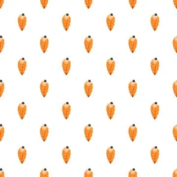 Bubble waffle sweet dessert seamless repeating pattern イラスト素材