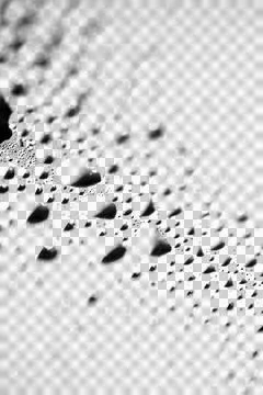 Bubble Water Drop Overlay  Texture Realistic Wet イラスト素材