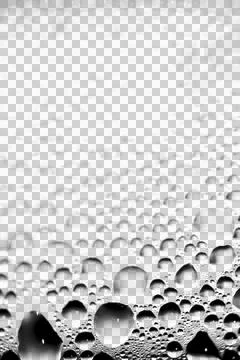 Bubble Water Drop Overlay  Texture Realistic Wet イラスト素材