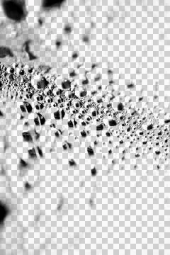 Bubble Water Drop Overlay  Texture Realistic Wet イラスト素材
