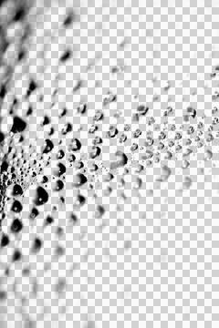 Bubble Water Drop Overlay  Texture Realistic Wet イラスト素材