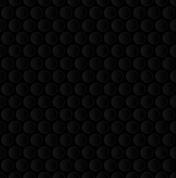 Bubble Wrap. Black Neutral Seamless Pattern for Modern Design in Flat Style. Stock Illustration
