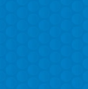 Bubble Wrap. Blue Neutral Seamless Pattern for Modern Design in Flat Style. Stock Illustration