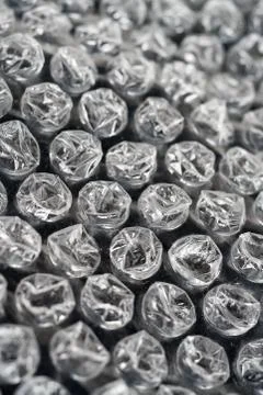 Bubble Wrap Up Close Stock Photos