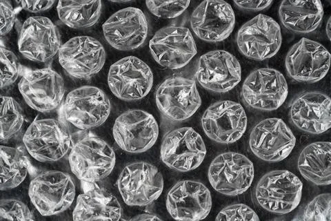 Bubble Wrap Up Close Foto stock