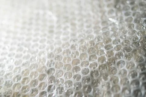 Bubble Wrap Close-Up Foto stock