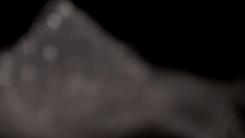 Bubble wrap isolated on a black background. Stock Footage 117526010