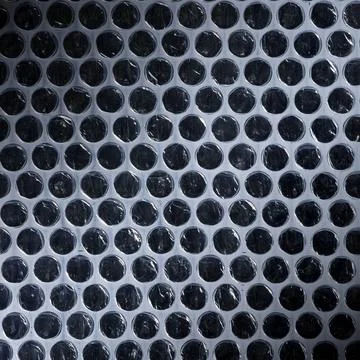 Bubble wrap lit by whitelight Stock Photos