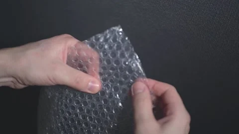 Bubble wrap for packaging Video stock 230957297