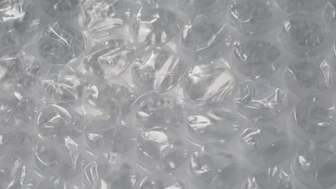 Bubble wrap packaging texture extreme close up stock footage Stock Footage 90118333