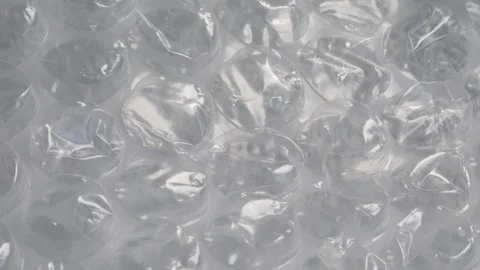 Bubble wrap packaging texture extreme close up stock footage Stock Footage 90118364