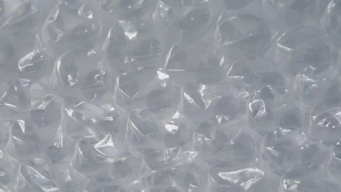 Bubble wrap packaging texture extreme close up stock footage Stock Footage 90120206