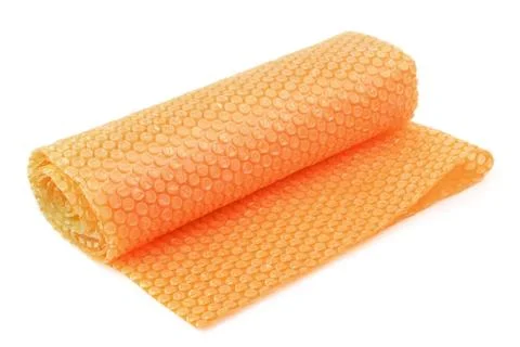 Bubble wrap Roll of bubble wrap isolated on white Copyright: xZoonar.com/A... Foto stock