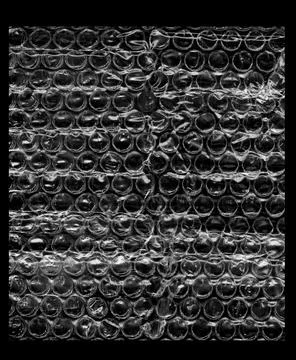 Bubble wrap texture with light and shadow play for packaging or abstract design Stock Photos