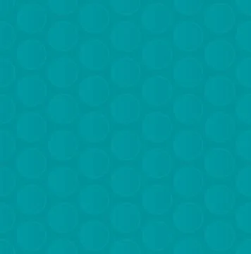 Bubble Wrap. Turquoise Neutral Seamless Pattern for Modern Design in Flat S.. Stock Illustration