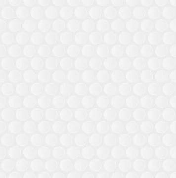 Bubble Wrap. White Neutral Seamless Pattern for Modern Design in Flat Style. Stock Illustration