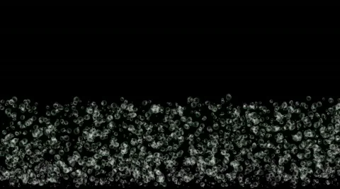 Bubble&amp;blister soda Spa water,algae bacteria microbe spore background. Stock Footage 800842