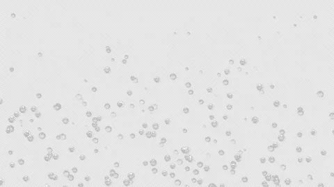 Bubbles, 3D render, Loop With Alpha Channel Stock Footage 276295312