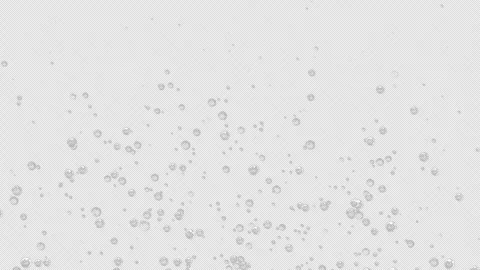 Bubbles, 3D render, Loop With Alpha Channel Stock Footage 276296052