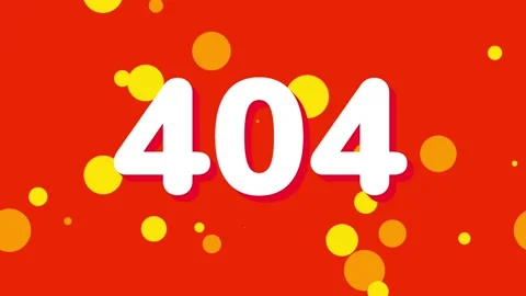 Bubbles 404 Error Stock Footage 335667703