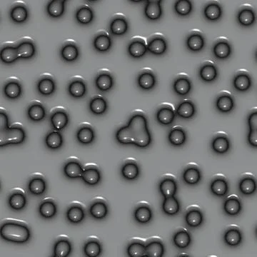 Bubbles abstract generated seamless texture Stock Illustration