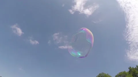 Bubbles in the air Stock Footage 41750177