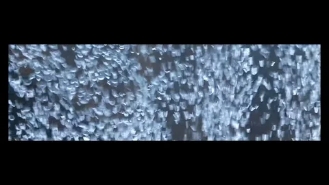 Bubbles of air rising on the surface of the water Stock-Footage 96124790