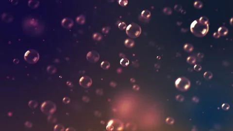 Bubbles and particles Stock Footage 316492371