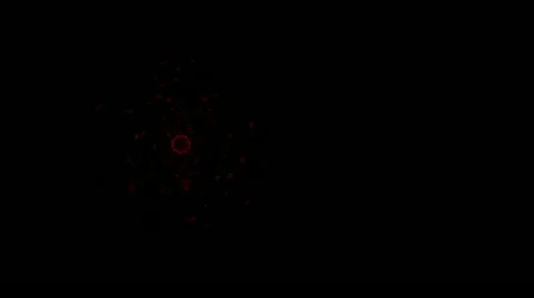 Bubbles and sphere Stock Footage 16669194