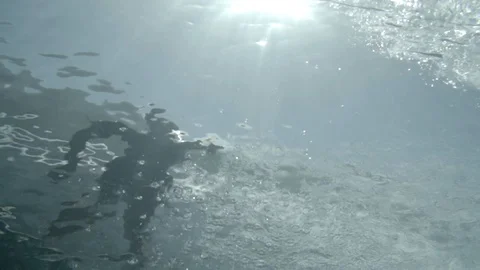 Bubbles and surf in the rolling sea wave Stock Footage 108643806
