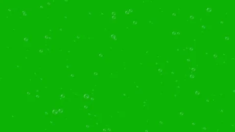 Bubbles Animation. Falling Soap Bubbles effect (Chroma key). 4K animation. Stock Footage 250293150