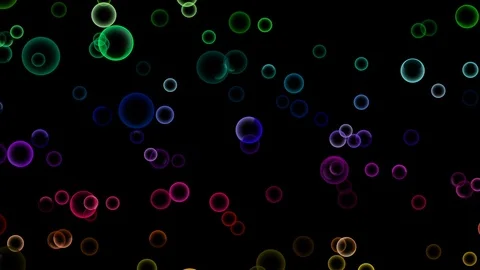 Bubbles animation. Loop Stock-Footage 88245250
