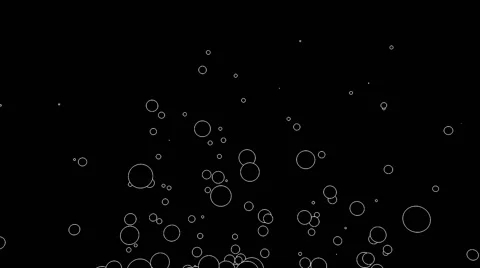 Bubbles Background Black Stock Footage 50965680