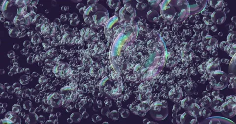 Bubbles Background Stock Footage 140177326