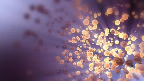 Bubbles background Stock Illustration