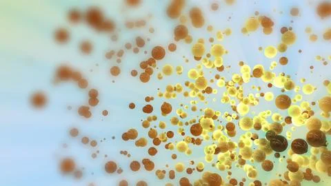 Bubbles background Stock Illustration